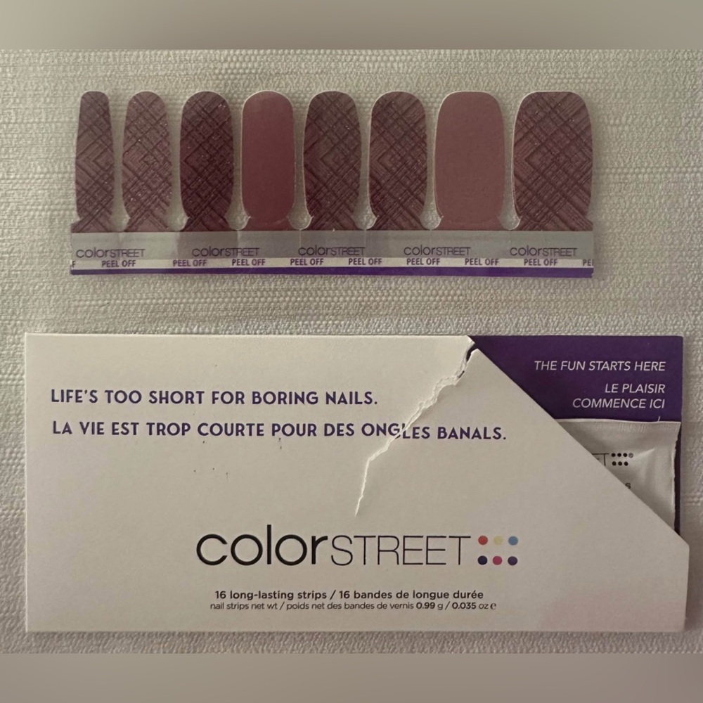Color Street: Corporate Check Nail Strips